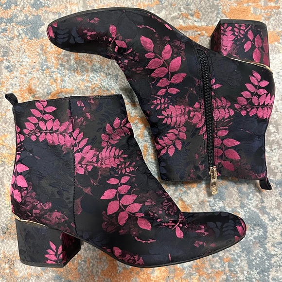 Shoes - Floral Booties